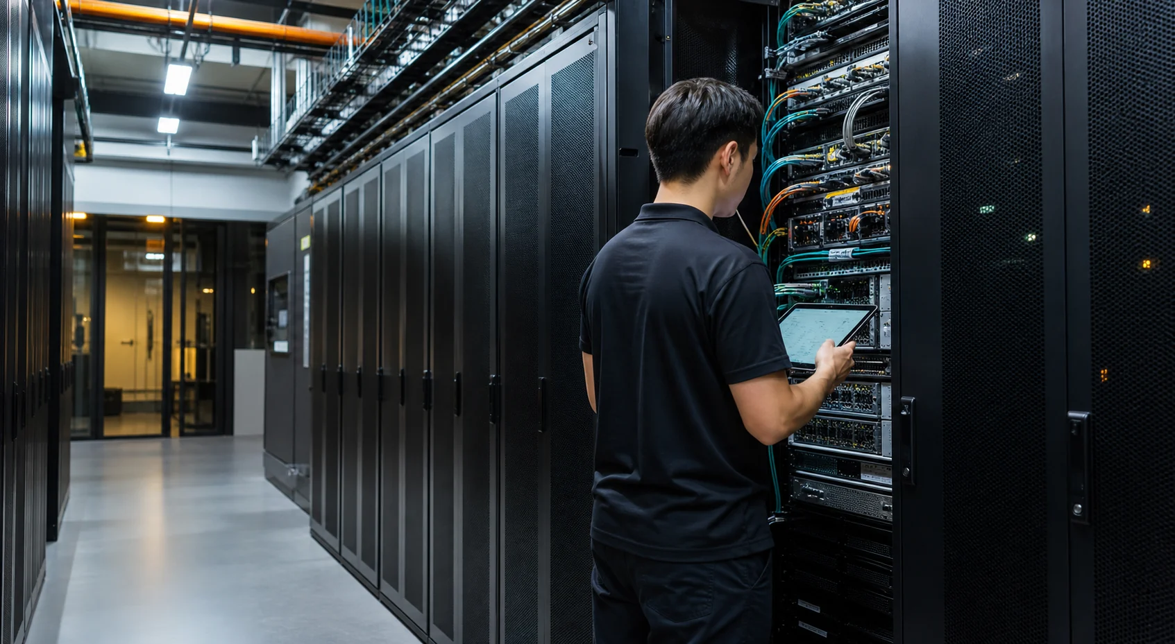 Professional data center and network infrastructure